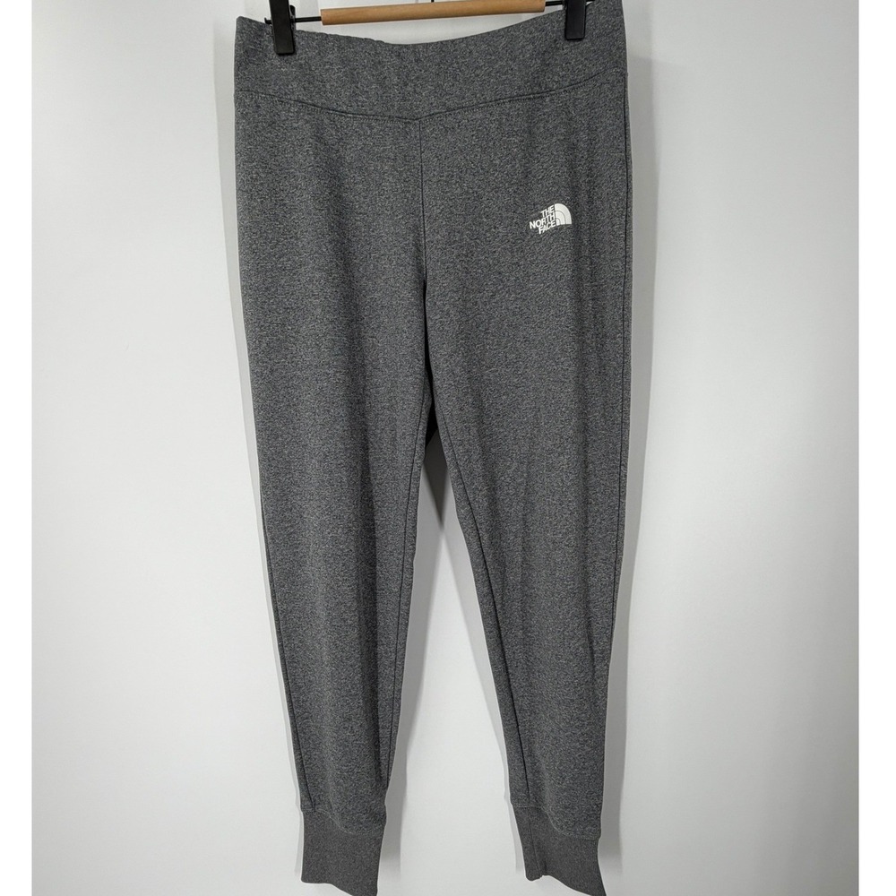 The North Face Womens Heather Grey Tapered Jogger Pants Size Small Athletic
